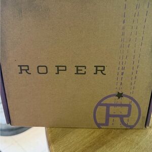 Roper TODDLERS cowgirl boots. Glitter Aztec Pink size 6